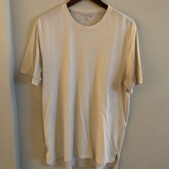 Five Four Other - Five Four two-tone off-white/cream basic t-shirt L